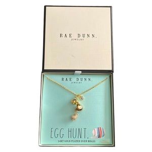 NWT Rae Dunn Egg Hunt Necklace